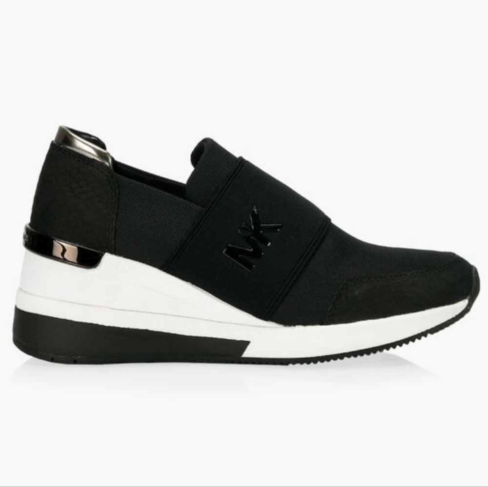 Michael Kors Felix Trainer Wedge Sneakers 7.5
